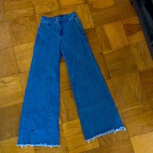 XS Flare wide leg jeans